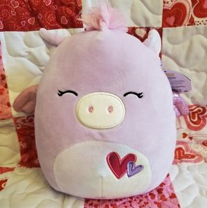 VALENTINE'S DAY EXCLUSIVE SQUISHMALLOW REI THE PEGASUS 8" BNWT